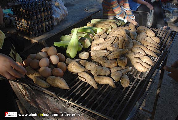 มันเผารสชาติดี อร่อย 